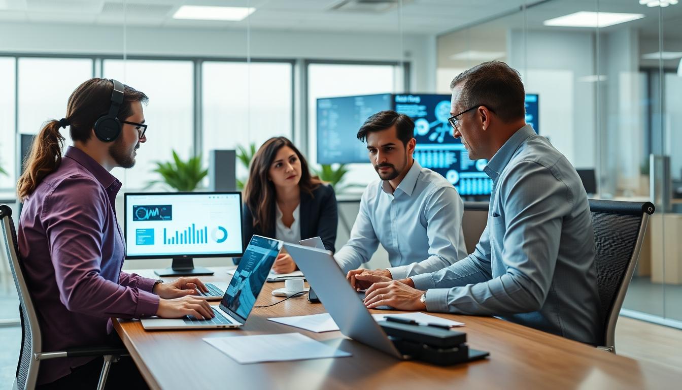 Enterprise software dashboards and business process automation